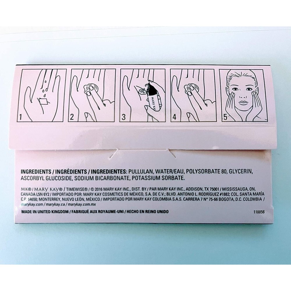 Mary Kay Timewise Vitamin C Activating Squares 12 Pack - Picture 2 of 3